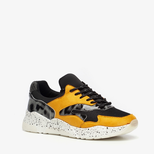 Dames leopard dad sneakers 1