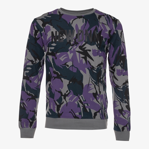 Unsigned camouflage heren sweater 1