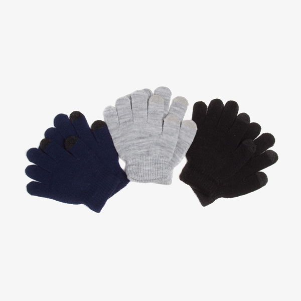 Kinder touchscreen handschoenen 3 pack 1