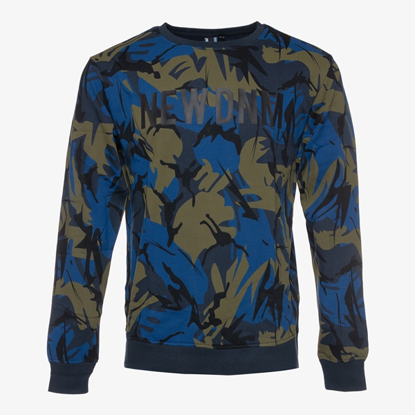 Unsigned heren camouflage sweater 1