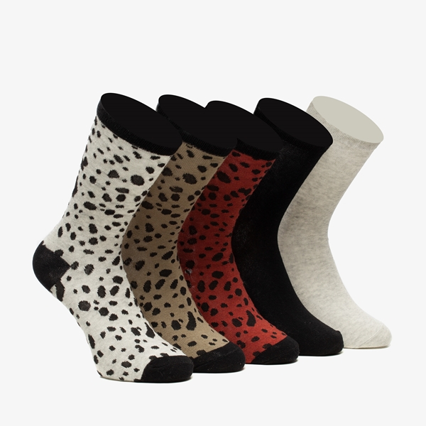 metgezel hebzuchtig Pathologisch 5 paar dames sokken met dierenprint online bestellen | Scapino