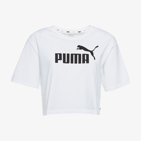 Puma Essentials Cropped Logo dames T-shirt 1