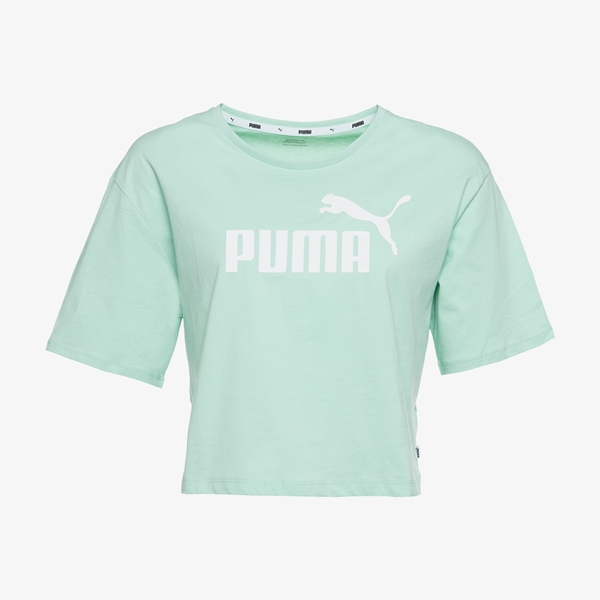 Puma Essentials Cropped Logo Tee dames T-shirt 1