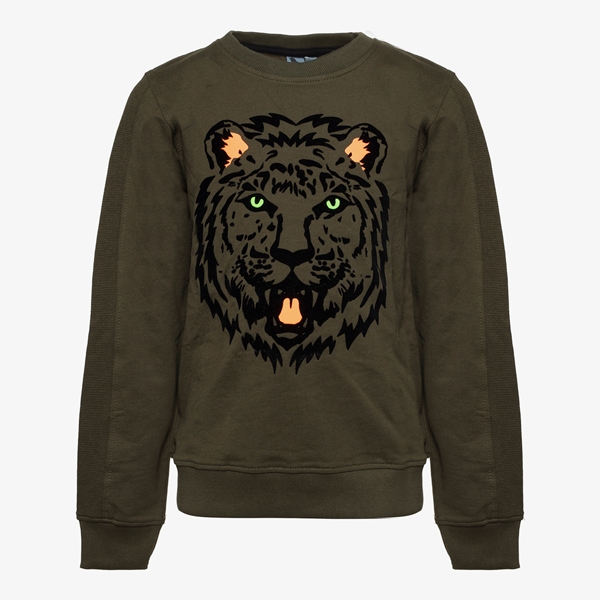 Oiboi jongens sweater leeuw 1