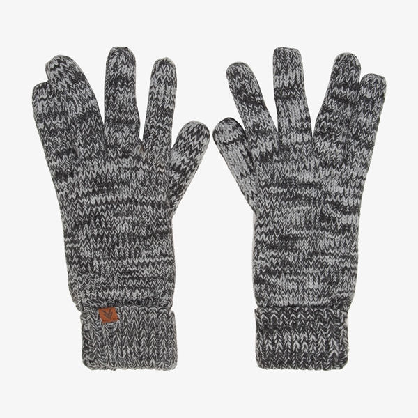 Heren handschoenen grijs 1