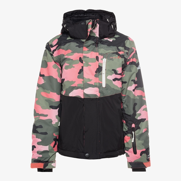 Mountain Peak kinder ski-jas met camouflage print 1