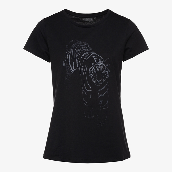 Jazlyn dames T-shirt met tijger 1