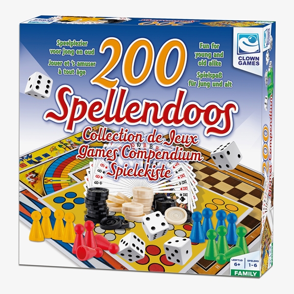 Clown Games Spellendoos 200-delig 1