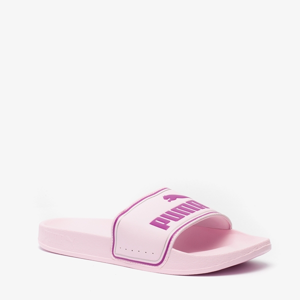 Dames Schoenen voor voor Platte schoenen voor Sandalen en teenslippers PUMA Zijde 369481 in het Roze 
