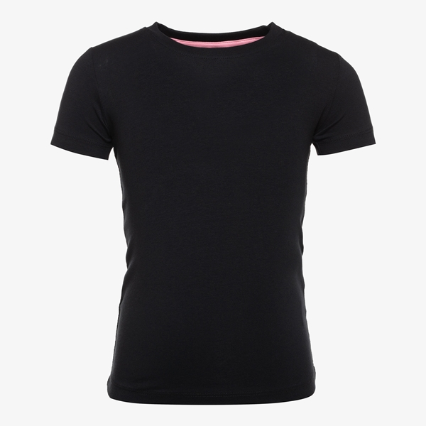 TwoDay meisjes basic T-shirt zwart 1