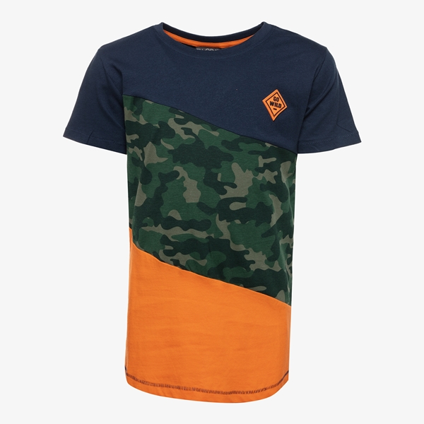TwoDay jongens T-shirt met camouflage print 1