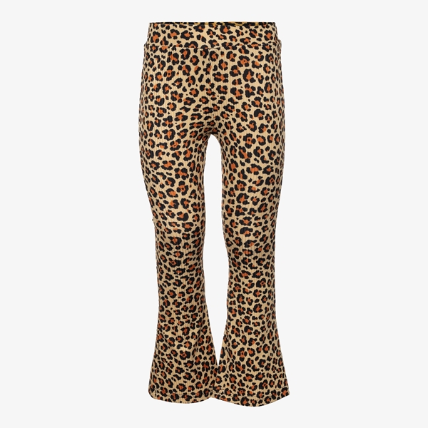 TwoDay meisjes flared broek met luipaardprint 1