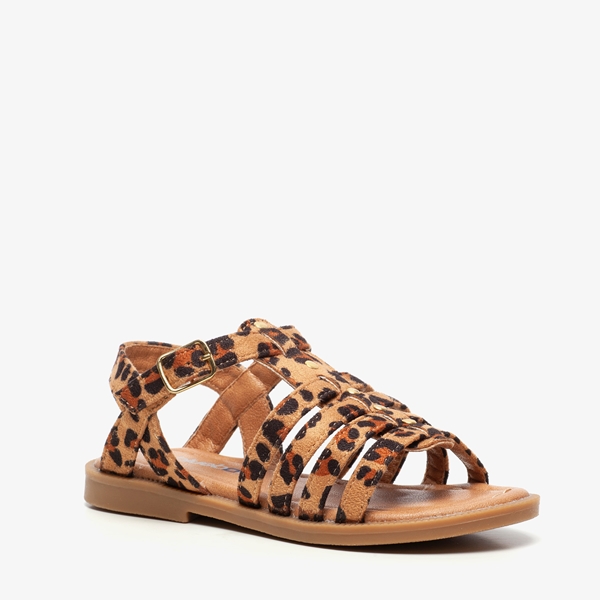Kudde rand De Kamer Blue Box meisjes sandalen met luipaardprint online bestellen | Scapino