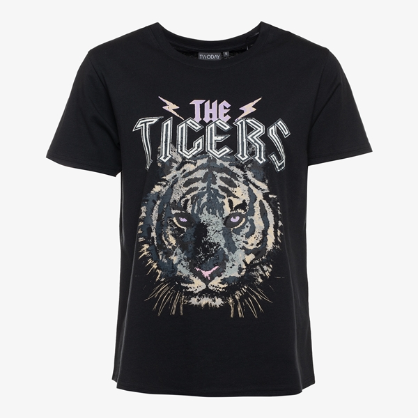 TwoDay dames T-shirt met tijgerkop 1