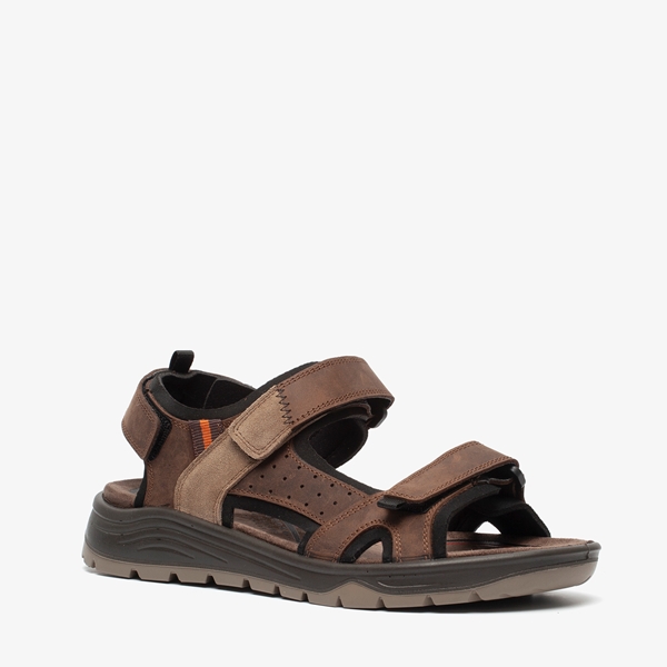 Hush Puppies leren heren sandalen online bestellen | Scapino