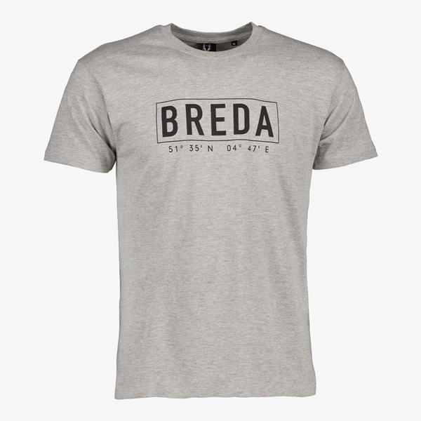Heren T-shirt Breda grijs 1
