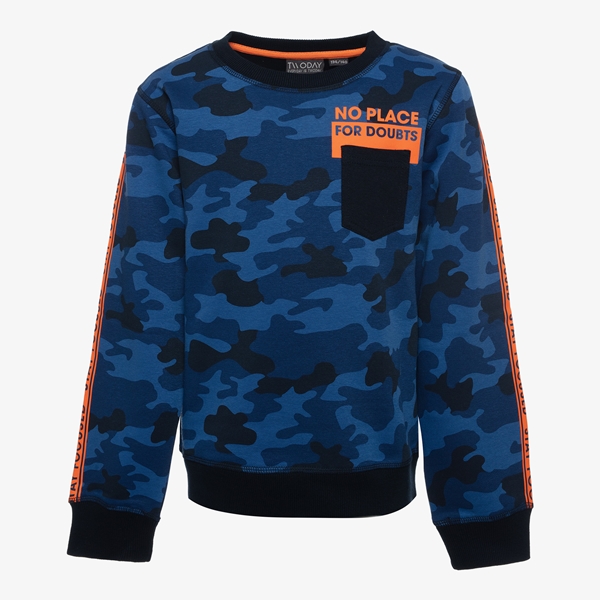 TwoDay jongens sweater met camouflage print 1