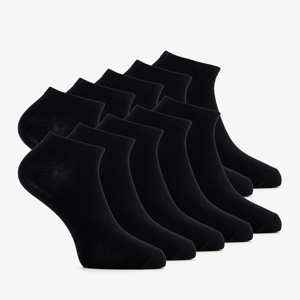 10 paar zwarte sneakersokken online bestellen | Scapino