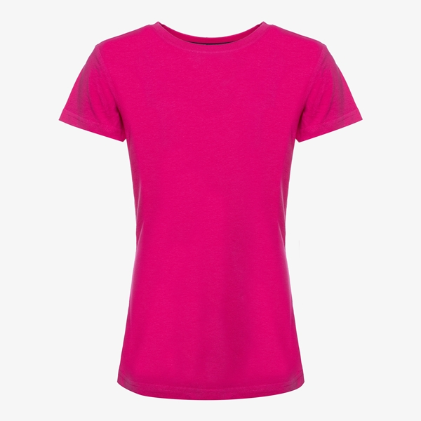 TwoDay meisjes basic T-shirt roze 1
