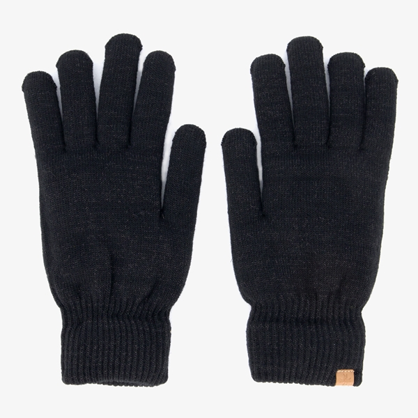 Dames handschoenen zwart 1