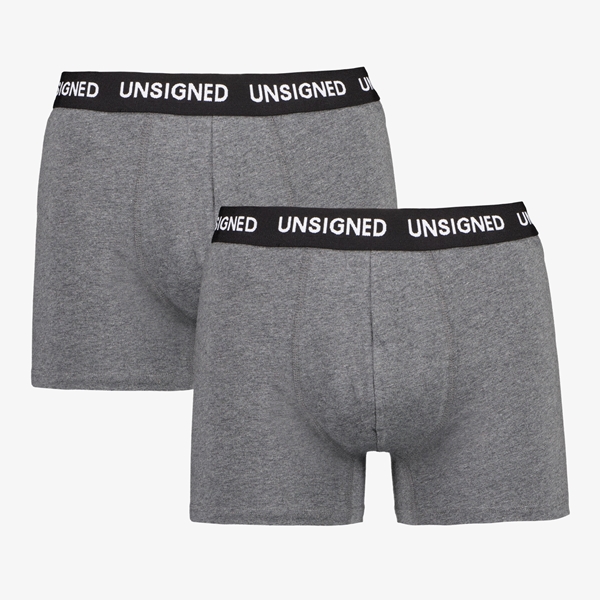 Unsigned heren boxershorts 2-pack 1