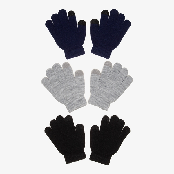 3-pack kinder handschoenen 1