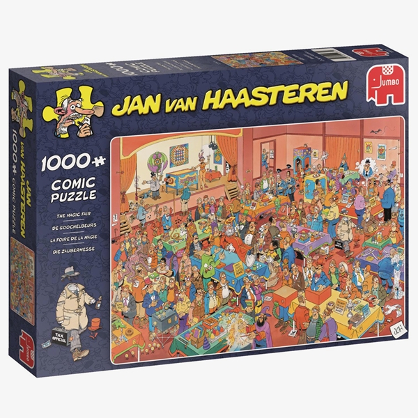 Jan Van Haasteren Puzzel De Goochelbeurs 1000 Stuk 1