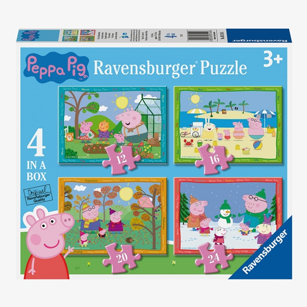 heerlijkheid Reorganiseren Wijzerplaat Ravensburger Puzzel Peppa Pig 4 Seizoenen 12+16+20 online bestellen |  Scapino