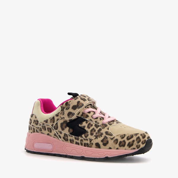 Blue Box meisjes sneakers luipaardprint 1