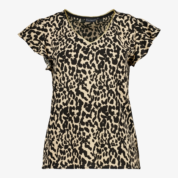 TwoDay dames blouse met luipaardprint 1