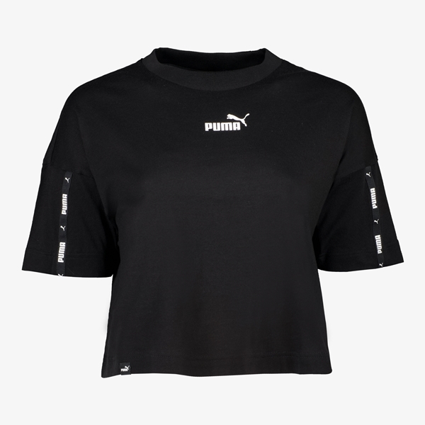 Puma Power Tape Cropped Tee dames sport T-shirt 1