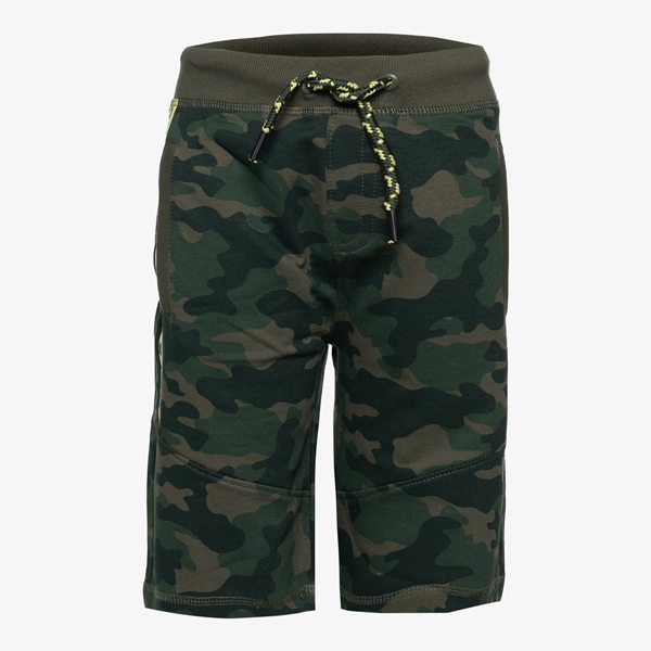 TwoDay jongens sweatshort met camouflage print 1