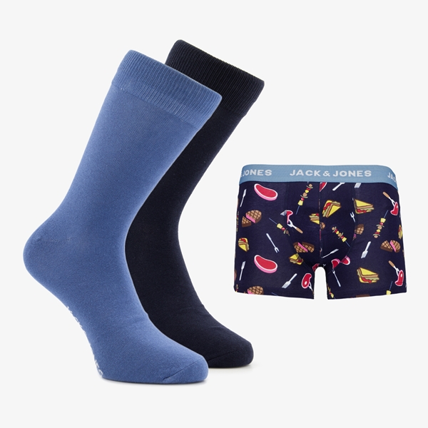 Jack & Jones giftbox - 2 paar sokken en boxershort 1