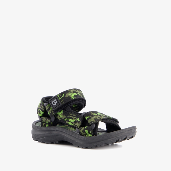 Braqeez jongens sandalen met camouflage print 1