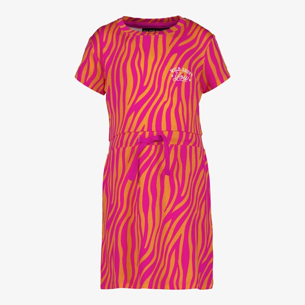 TwoDay meisjes jurk met zebraprint 1