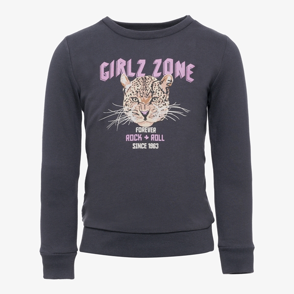 TwoDay meisjes sweater met tijgerkop 1