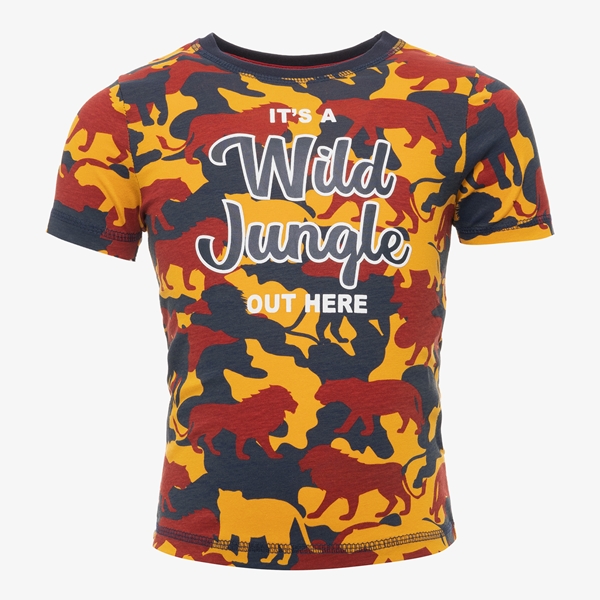 TwoDay jongens T-shirt met dierenprint 1
