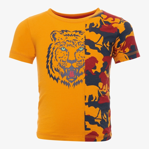 TwoDay jongens T-shirt met tijgerkop 1