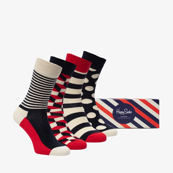 Happy Socks Giftbox - 4 paar sokken met print 1