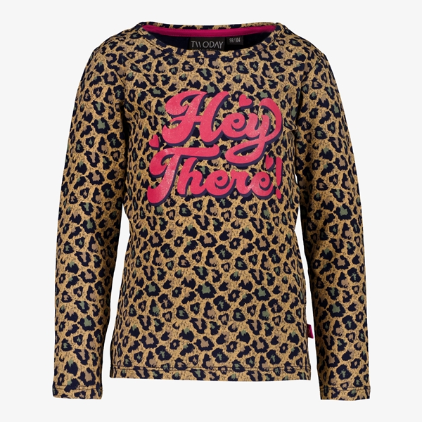 TwoDay meisjes shirt met luipaardprint 1