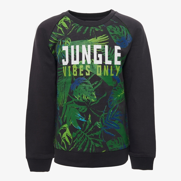 TwoDay jongens sweater met jungleprint 1