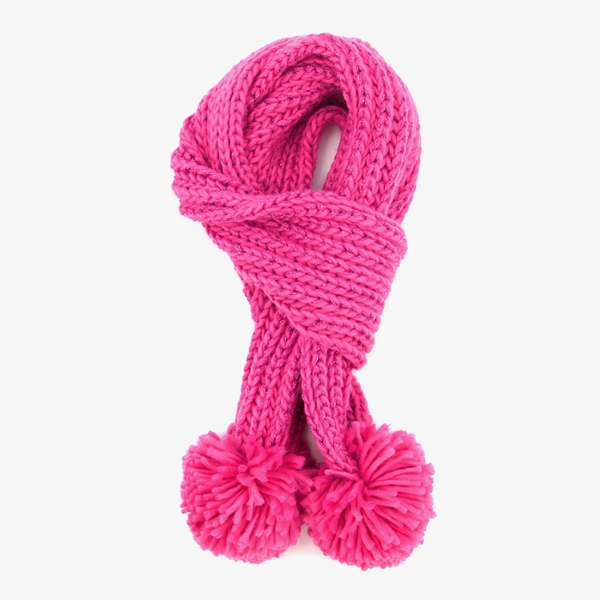 entiteit opener Ik wil niet Meisjes sjaal met pompons online bestellen | Scapino