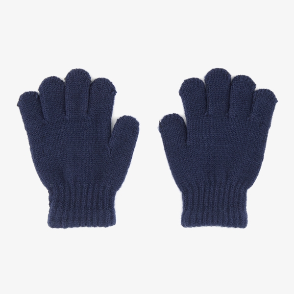 Kinder handschoenen blauw 1