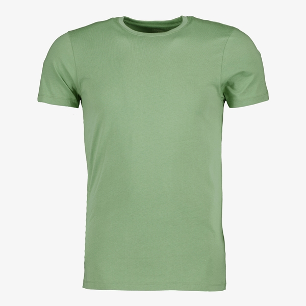IJver Attent Kwelling Unsigned heren T-shirt lichtgroen online bestellen | Scapino