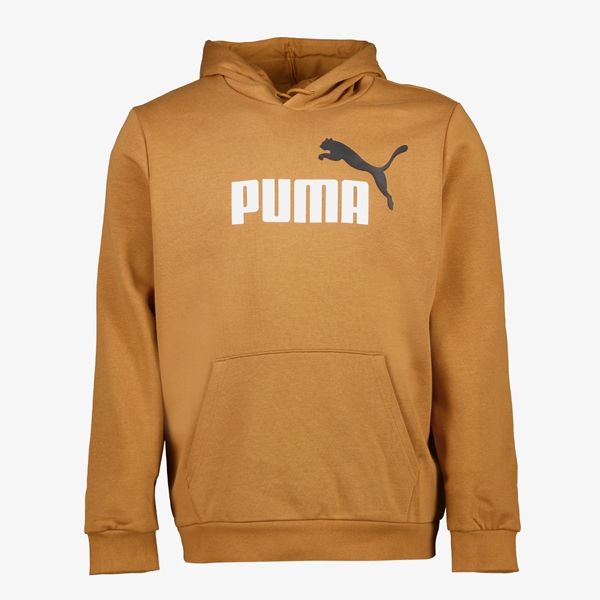 Puma Essentials Big Logo heren hoodie okergeel 1