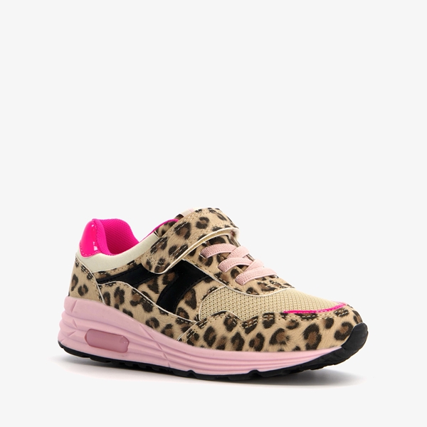Blue Box meisjes sneakers met luipaardprint 1