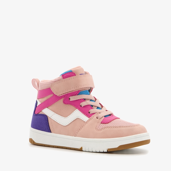 Blue Box hoge meisjes sneakers roze 1