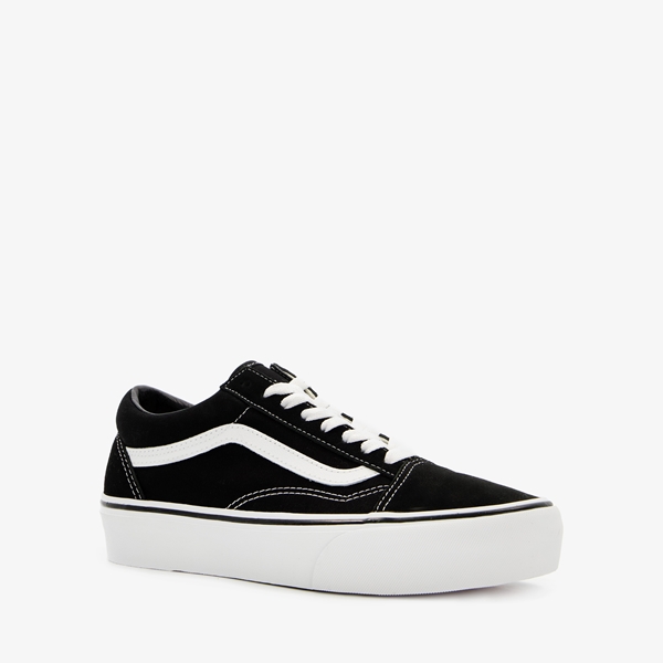 945 zonnebloem kleuring Vans Old Skool Platform dames sneakers zwart/wit online bestellen | Scapino