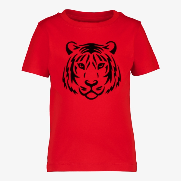 Unsigned kinder T-shirt met tijgerkop 1