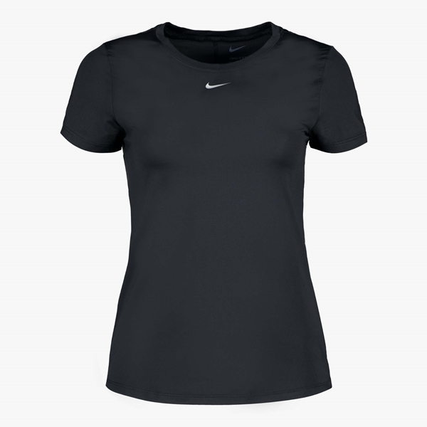 Nike Dri-Fit One dames sport T-shirt zwart 1